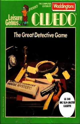 Cluedo (1986)(Leisure Genius)[a][CLUEDO] box cover front